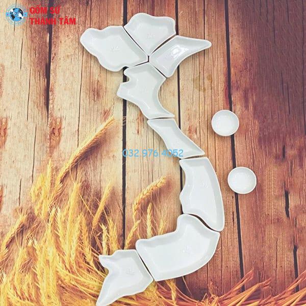 Khay Đựng Đồ Ăn Kiểu Cách | Khay Chữ S