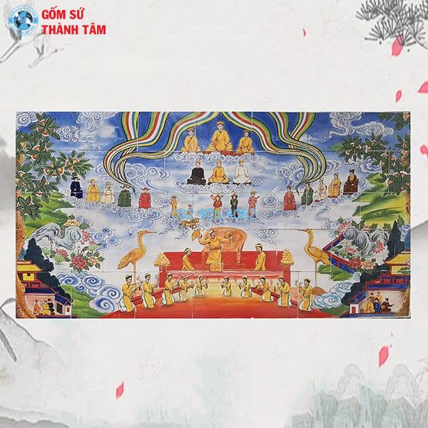 Tranh Gốm Vẽ Trơn Ốp Tường | Chủ Đề Khác