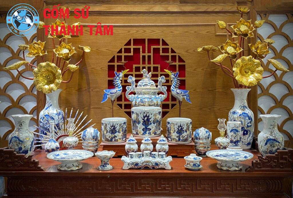 Bộ đồ thờ cúng Gia Tiên 