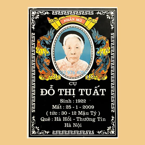 Bia Mộ Có Ảnh Và Chữ