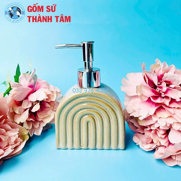 Bình đựng sữa tắm dầu gội dáng vòm