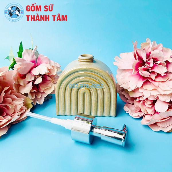 Bình đựng sữa tắm dầu gội dáng vòm