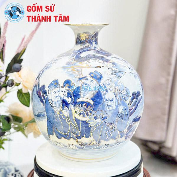 Bình hút lộc vẽ vàng các mẫu đa dạng