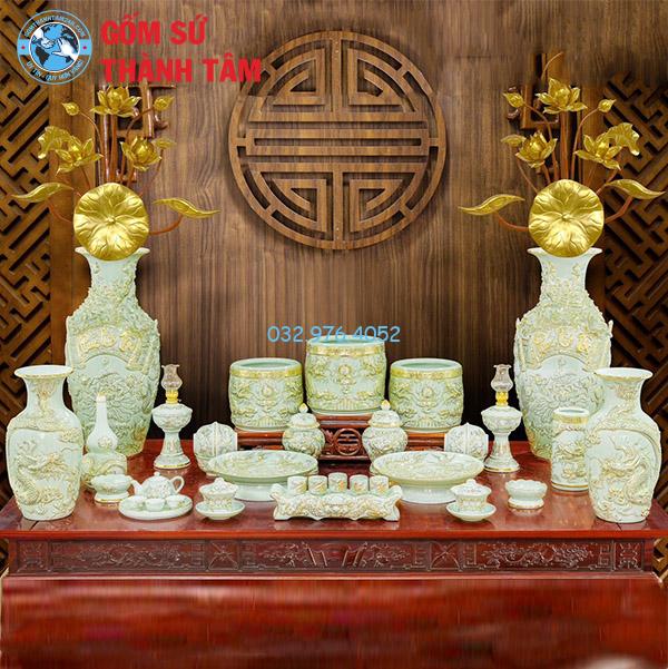 Bộ Đồ Thờ Lộc Phát Bản Mệnh Rồng