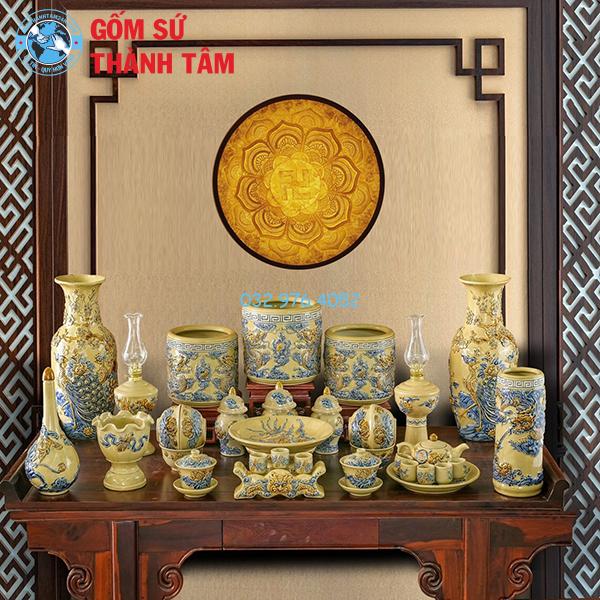Bộ Đồ Thờ Lộc Phát Bản Mệnh Rồng