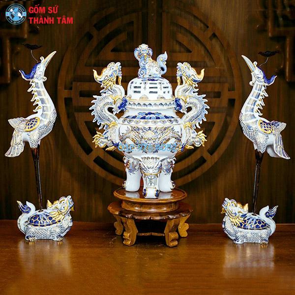 Lư hương đỉnh hạc
