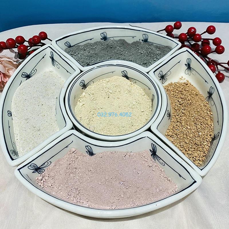 Đất Sét Hạ Thổ 5 Màu Mịn