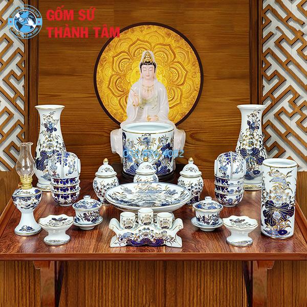 Đồ thờ vẽ vàng tổng thể rồng treo tường