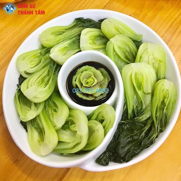 Khay Đựng Đồ Ăn Kiểu Cách | Đĩa Xoắn Hoa Hồng