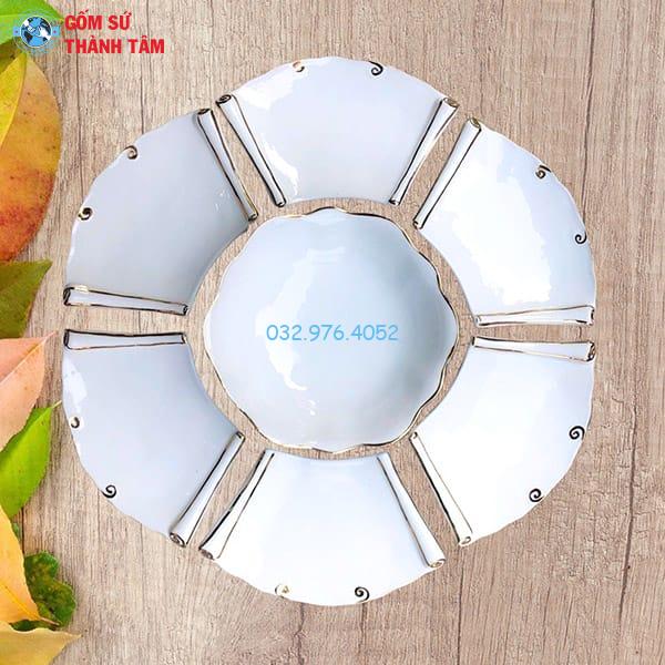 Khay Đựng Đồ Ăn Kiểu Cách | Khay Cuốn Thư