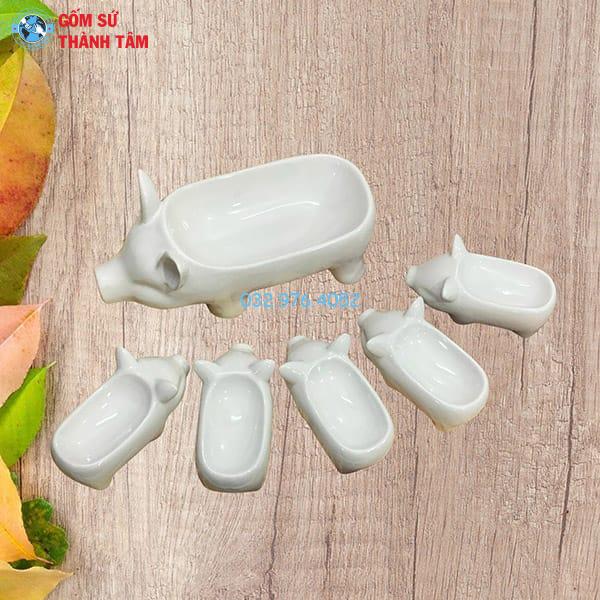 Khay Đựng Đồ Ăn Kiểu Cách | Lợn