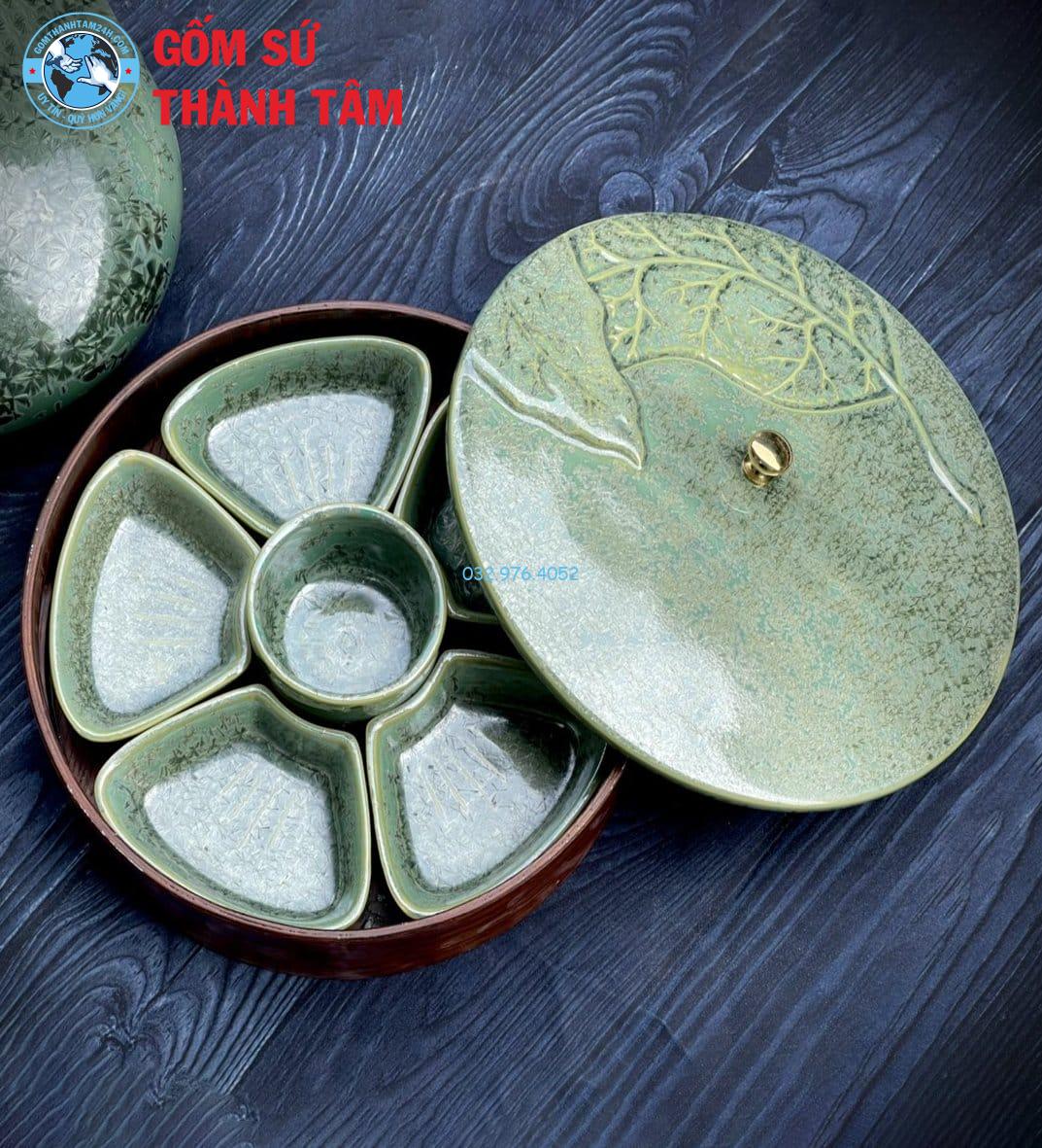 Khay đựng mứt kẹo cao cấp