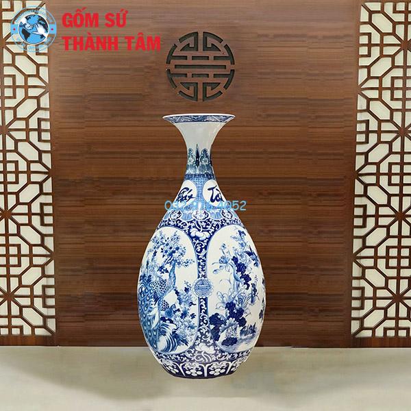 Lục Bình Tỳ Bà Tứ Qúy Phát Tài Trơn