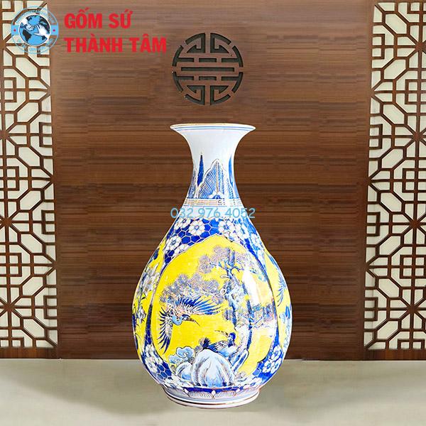 Lục Bình Tỳ Bà Vẽ Vàng Đa Dạng