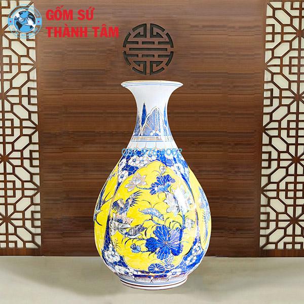 Lục Bình Tỳ Bà Vẽ Vàng Đa Dạng