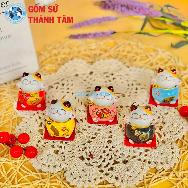 Mèo Thần Tài Mini Mẫu 1