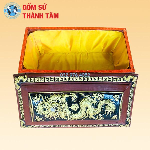 Quách Tiểu Nhũ Vàng Rồng Dáng Phình Khắc Nổi