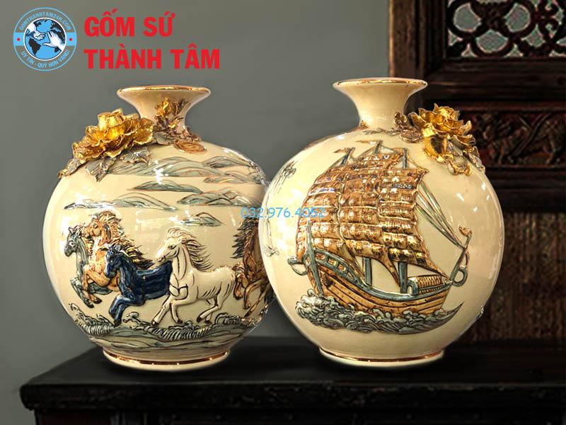 Hình dáng của bình hút tài lộc