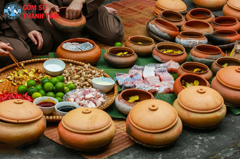 nồi đất để kho cá
