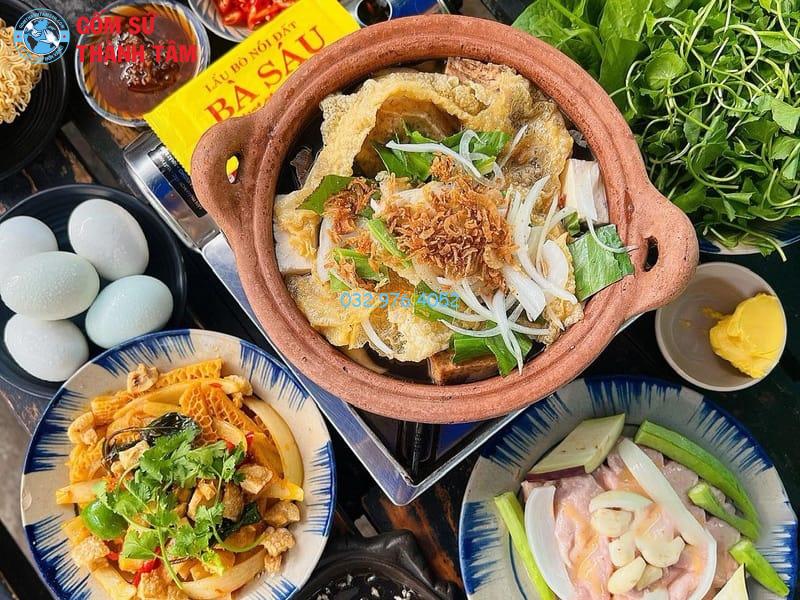 Lợi ích của việc sử dụng nồi đất trong nấu lẩu